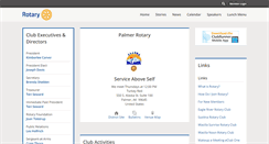 Desktop Screenshot of palmerrotary.org