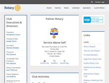 Tablet Screenshot of palmerrotary.org